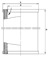 0107100 - LE9007 Luftentöl-Element