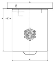 0107107 - LE9015x Luftentöl-Element