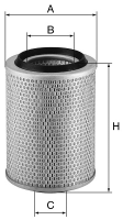 0104876 - C17190 Luftfilter-Element