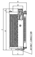 0104270 - RHR1300G05B Filterelement f. Rücklauffilter